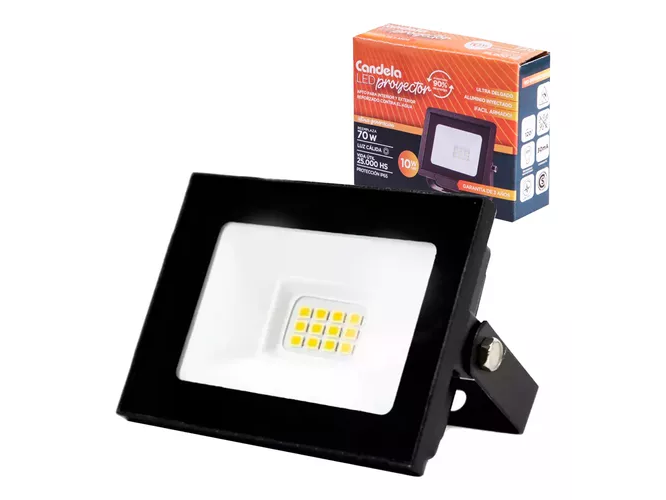 Reflector LED 10W Luz Calida