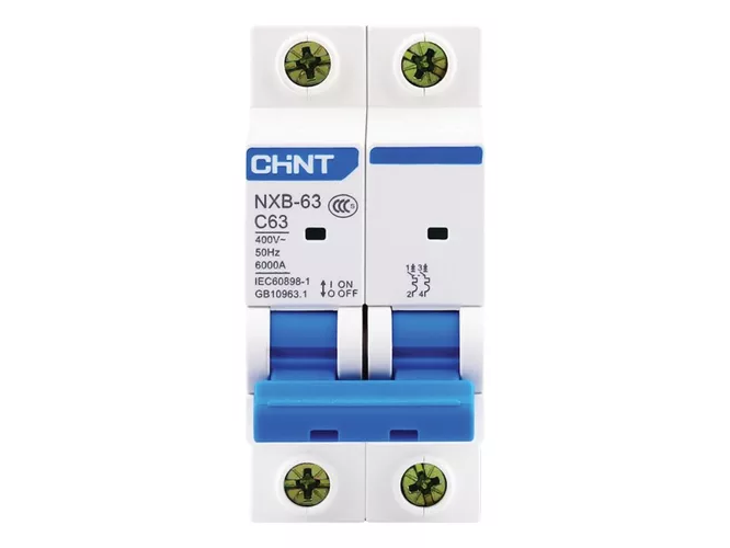 Interruptor Termomagnetico 6KA C 2x20A CHINT