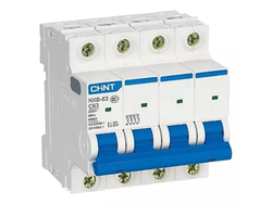 Interruptor Termomagnetico 6KA C 4x10A CHINT