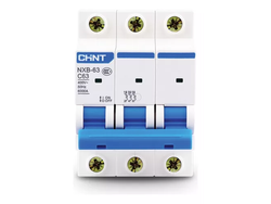 Interruptor Termomagnetico 6KA C 3x10A CHINT