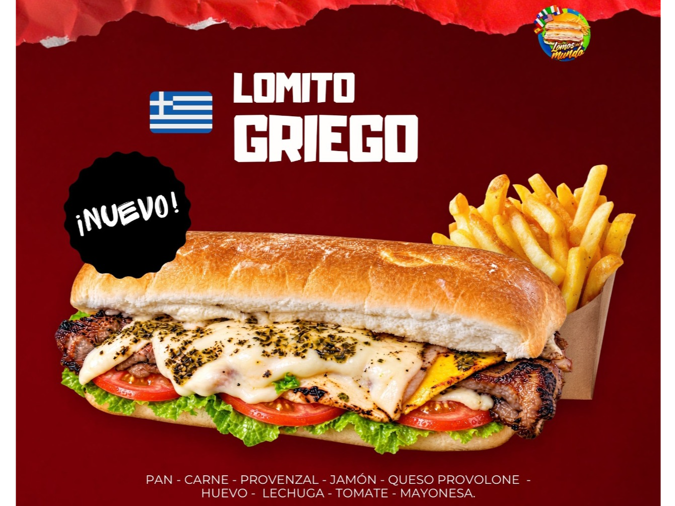 Lomito Griego