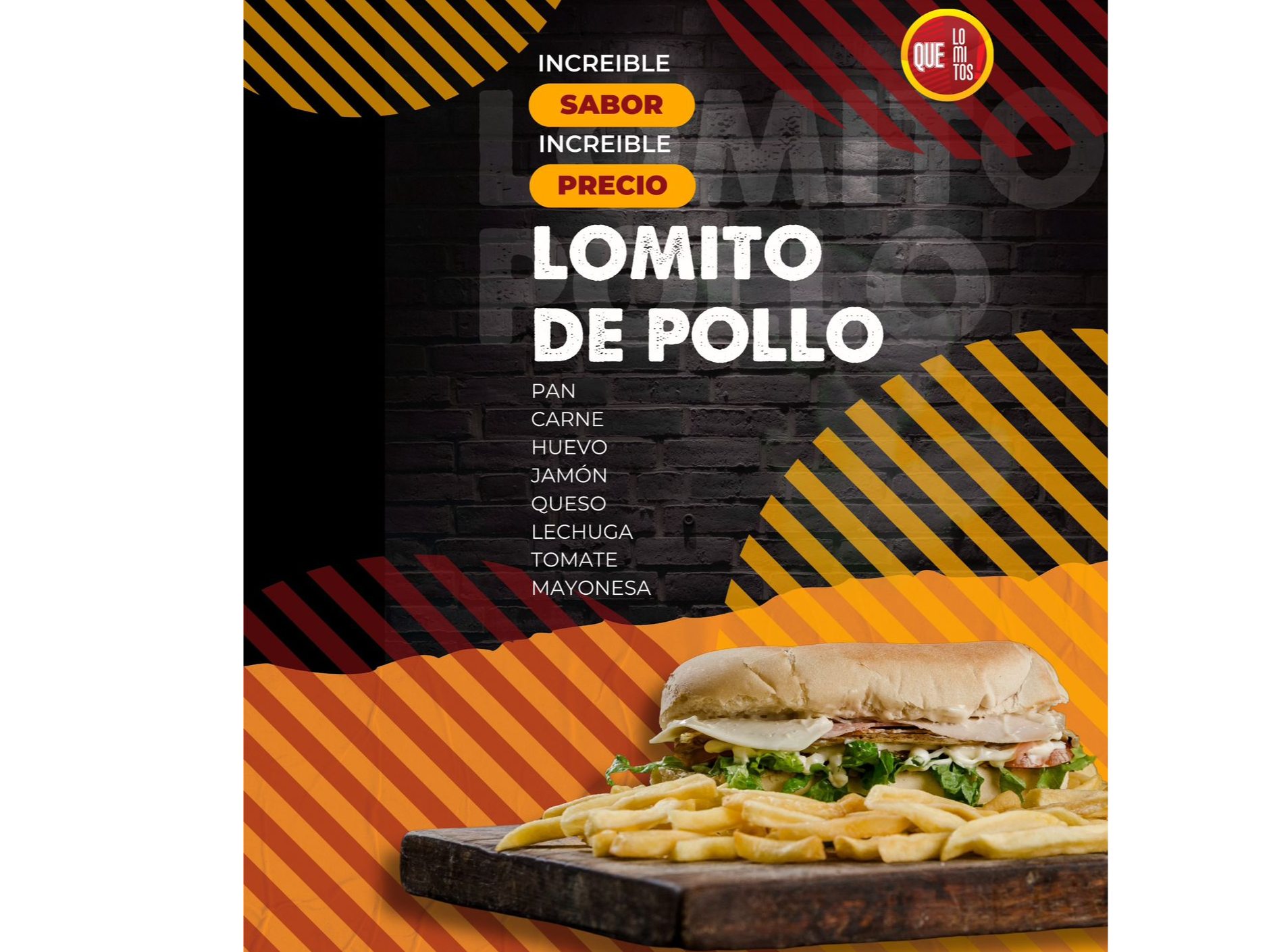 Lomito de Pollo