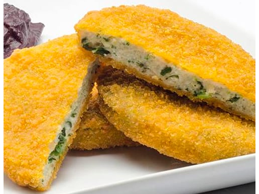 MEDALLON DE MERLUZA CON ESPINACA