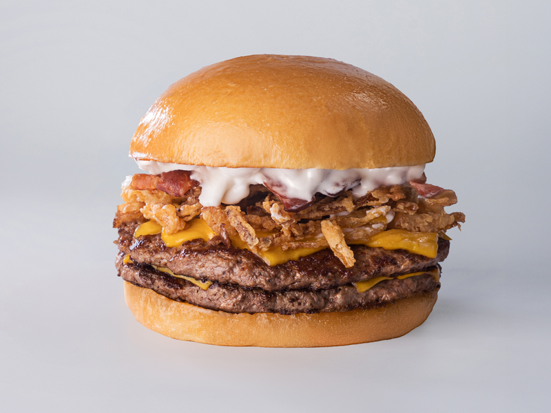 Dos Crispy Bacon con papas