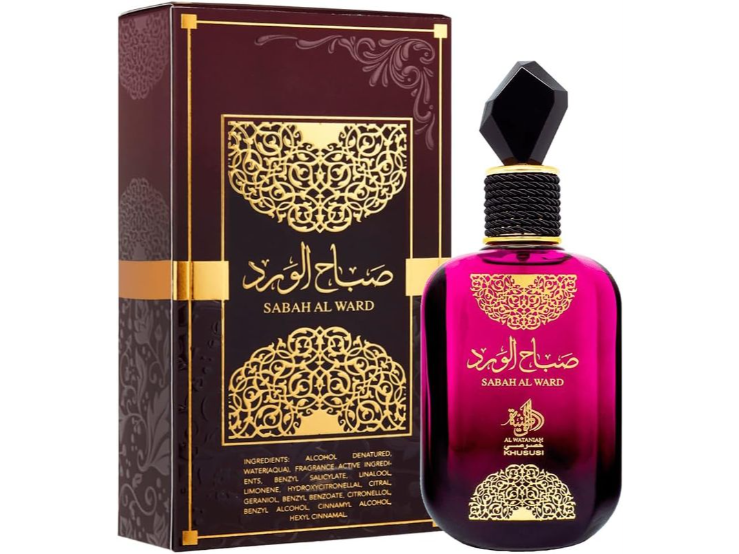 AL WATANIAH SABAH AL WARD EDP 100ML (F)