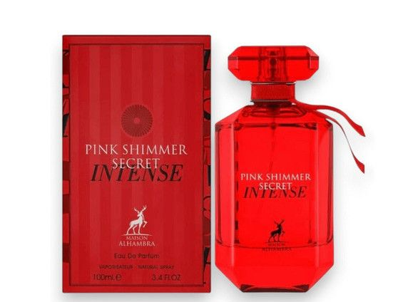 MAISON ALHAMBRA PINK SHIMMER SECRET INTENSE 100ML (F)