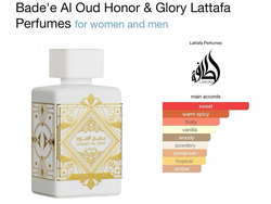 LATTAFA BADEE AL OUD HONOR Y GLORY EDP (U)