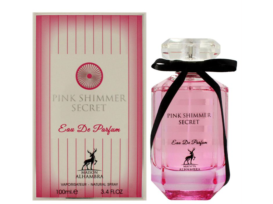 MAISON ALHAMBRA PINK SHIMMER SECRET EDP 100ML (F)