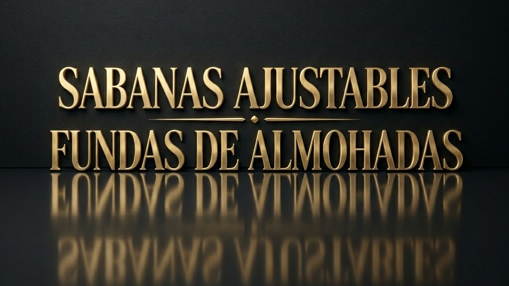 SABANAS AJUSTABLES - FUNDAS ALMOHADAS
