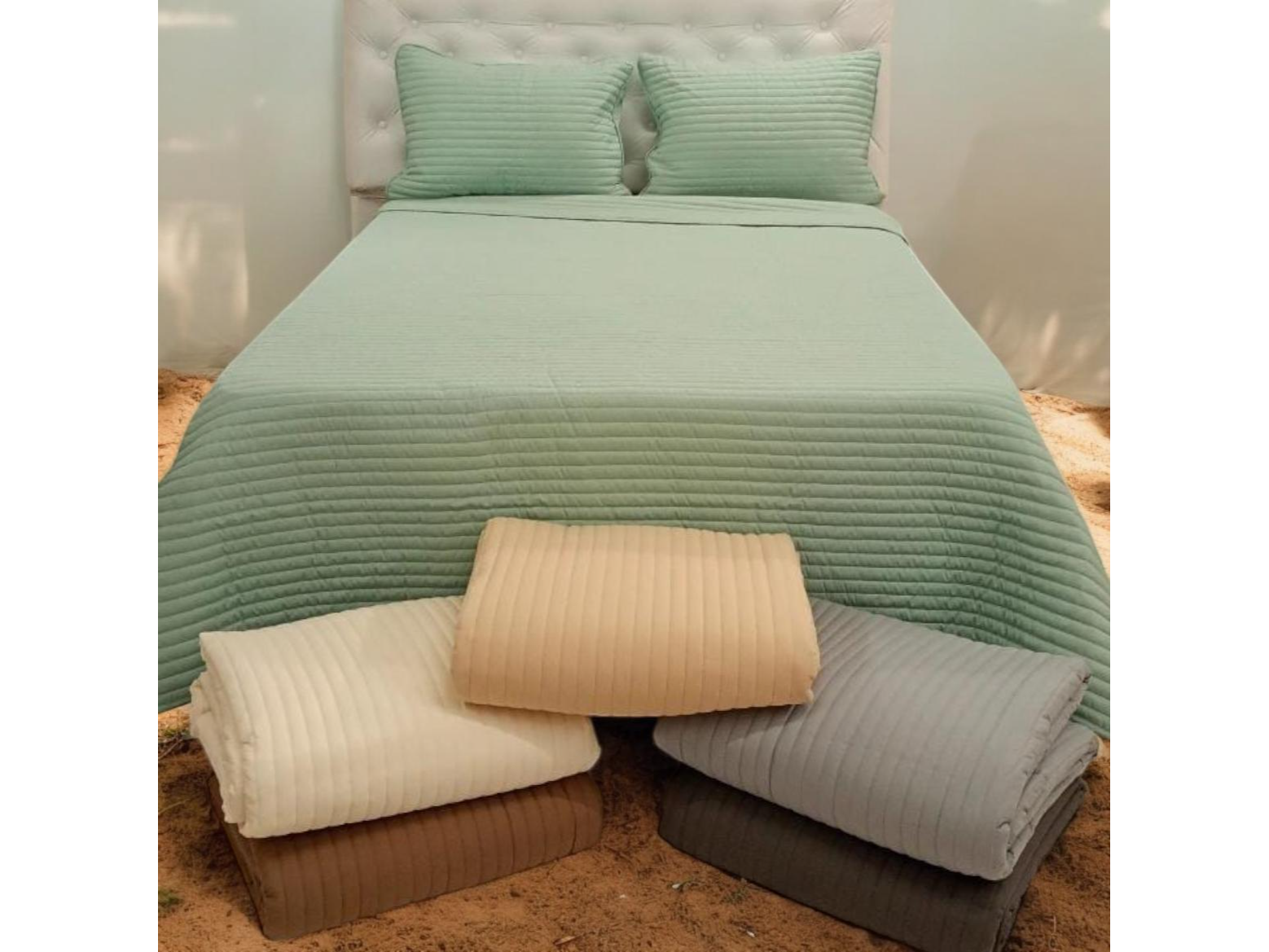 Cobertor Linea Hotel Liso QUEEN C/Fundas