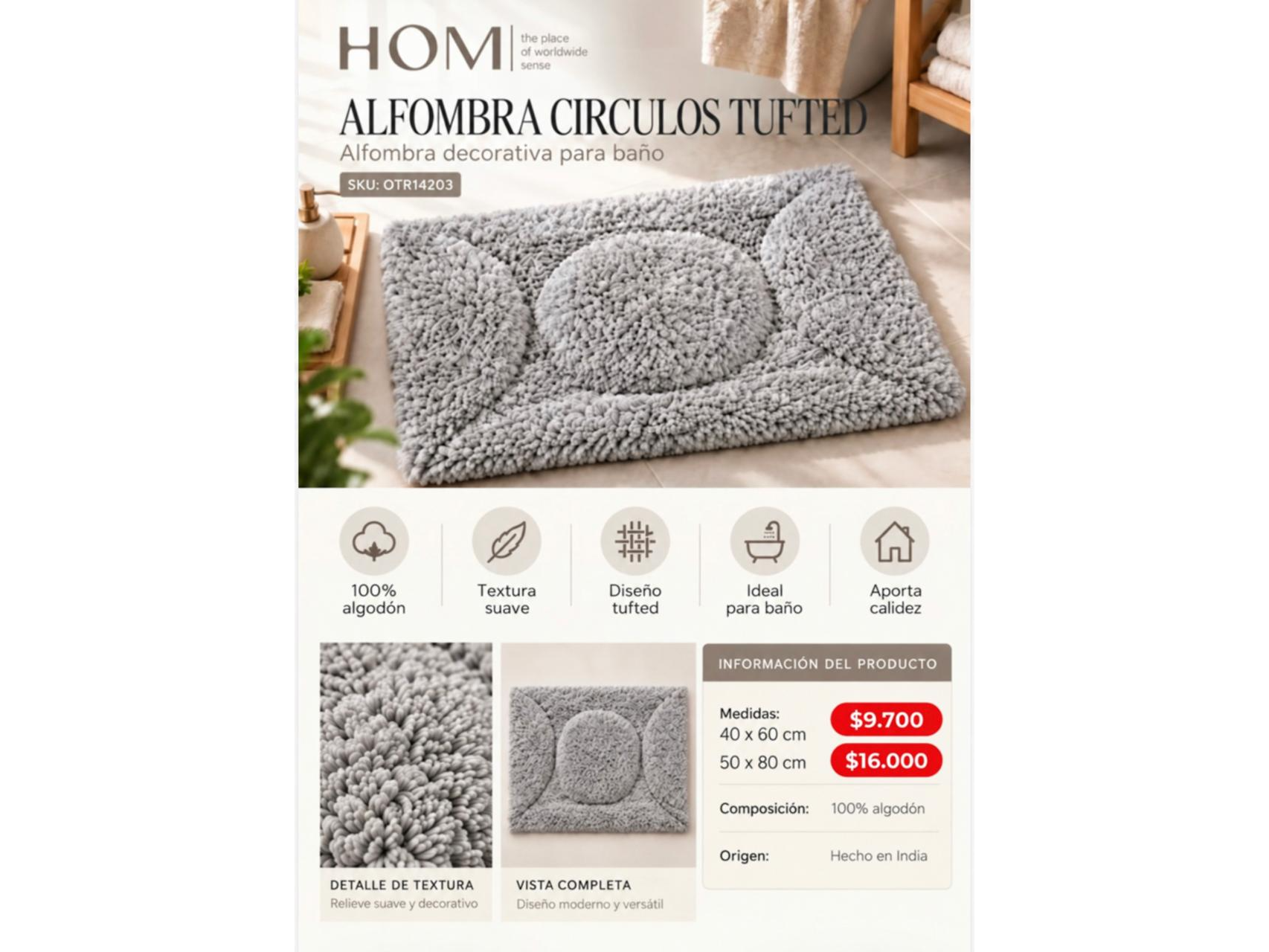 ALFOMBRA CIRCULO