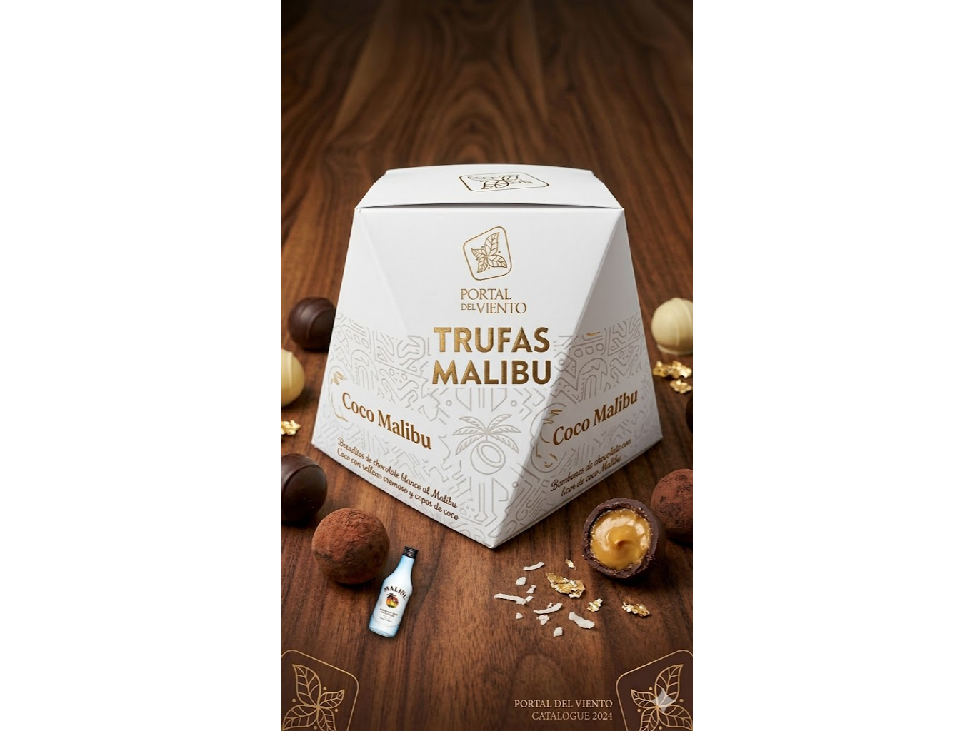TRUFAS COCO MALIBU