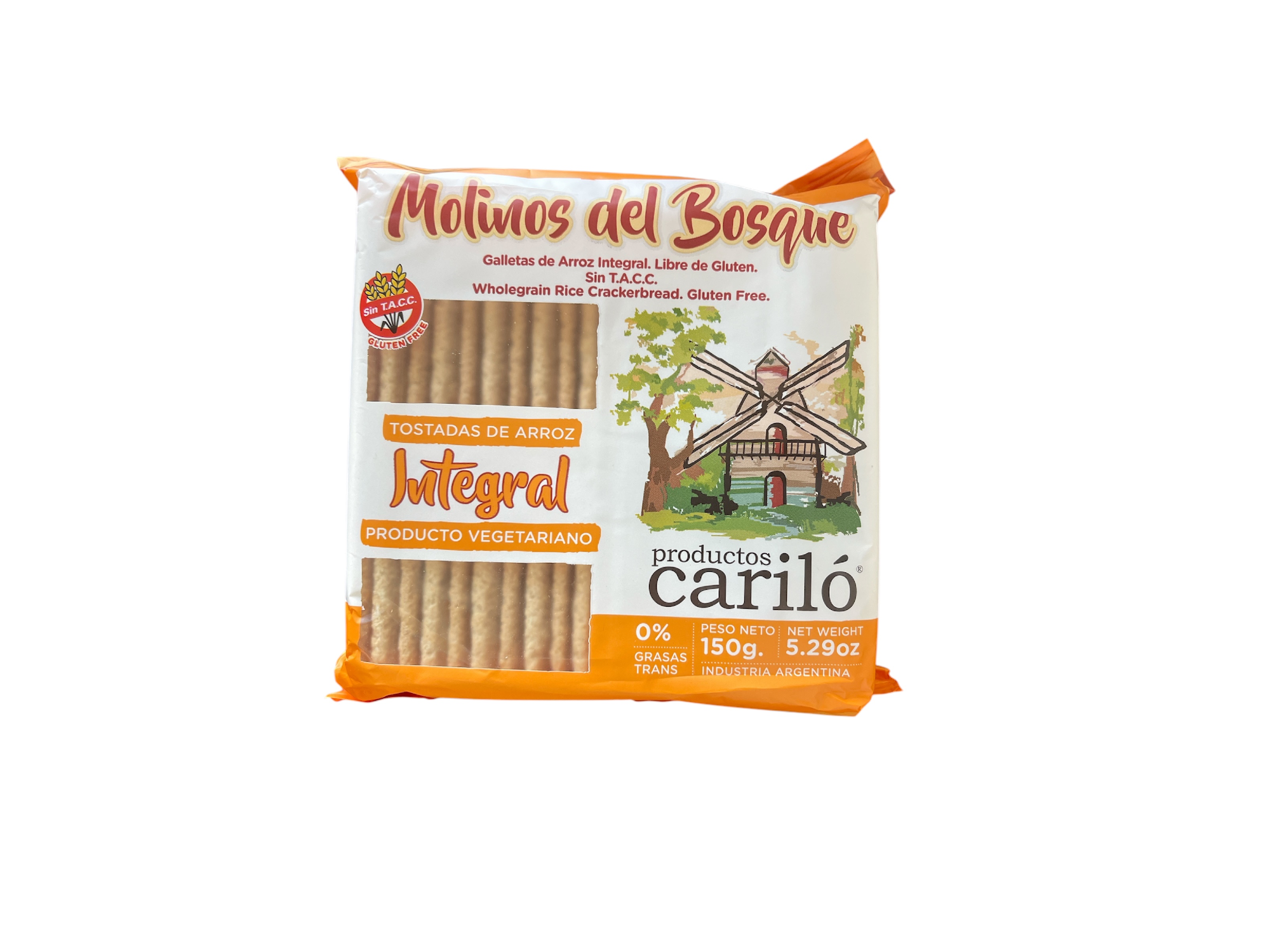 Galletas de arroz molinos del bosque
