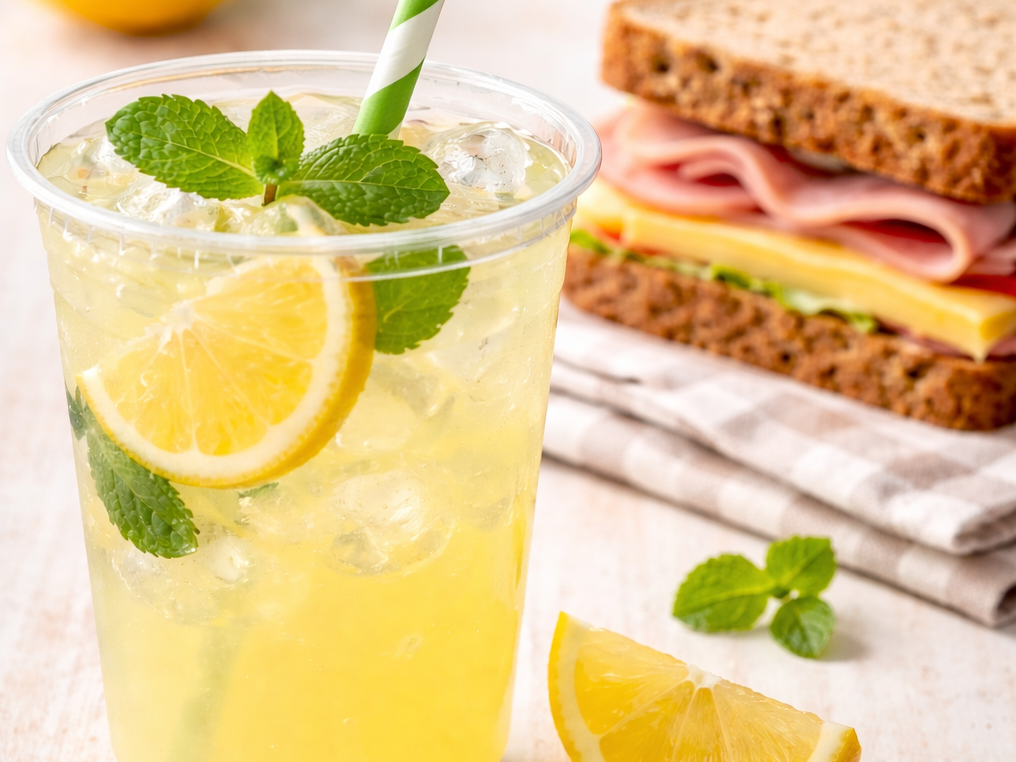 Limonada + sandwich integral