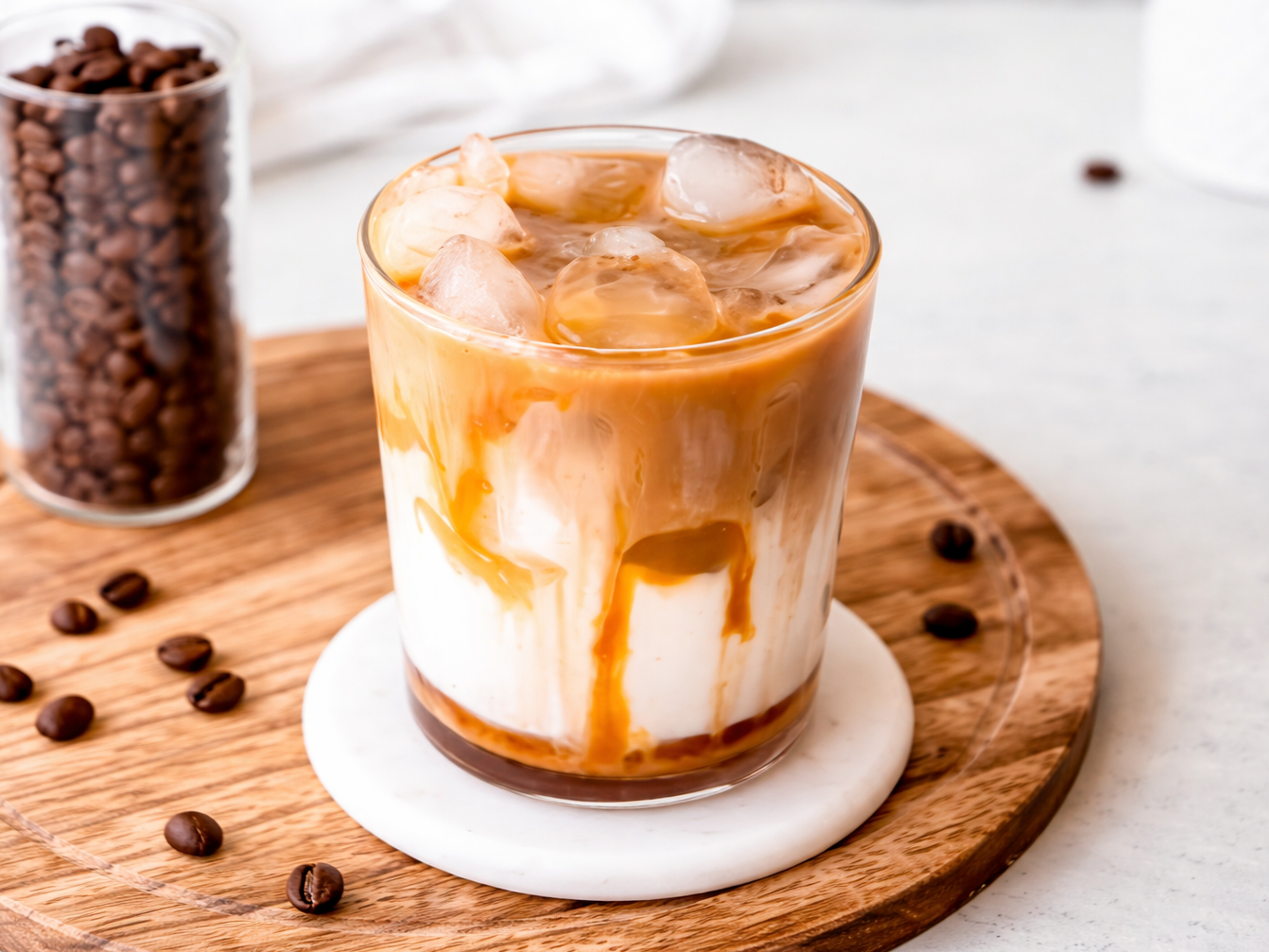 Iced Caramel Latte