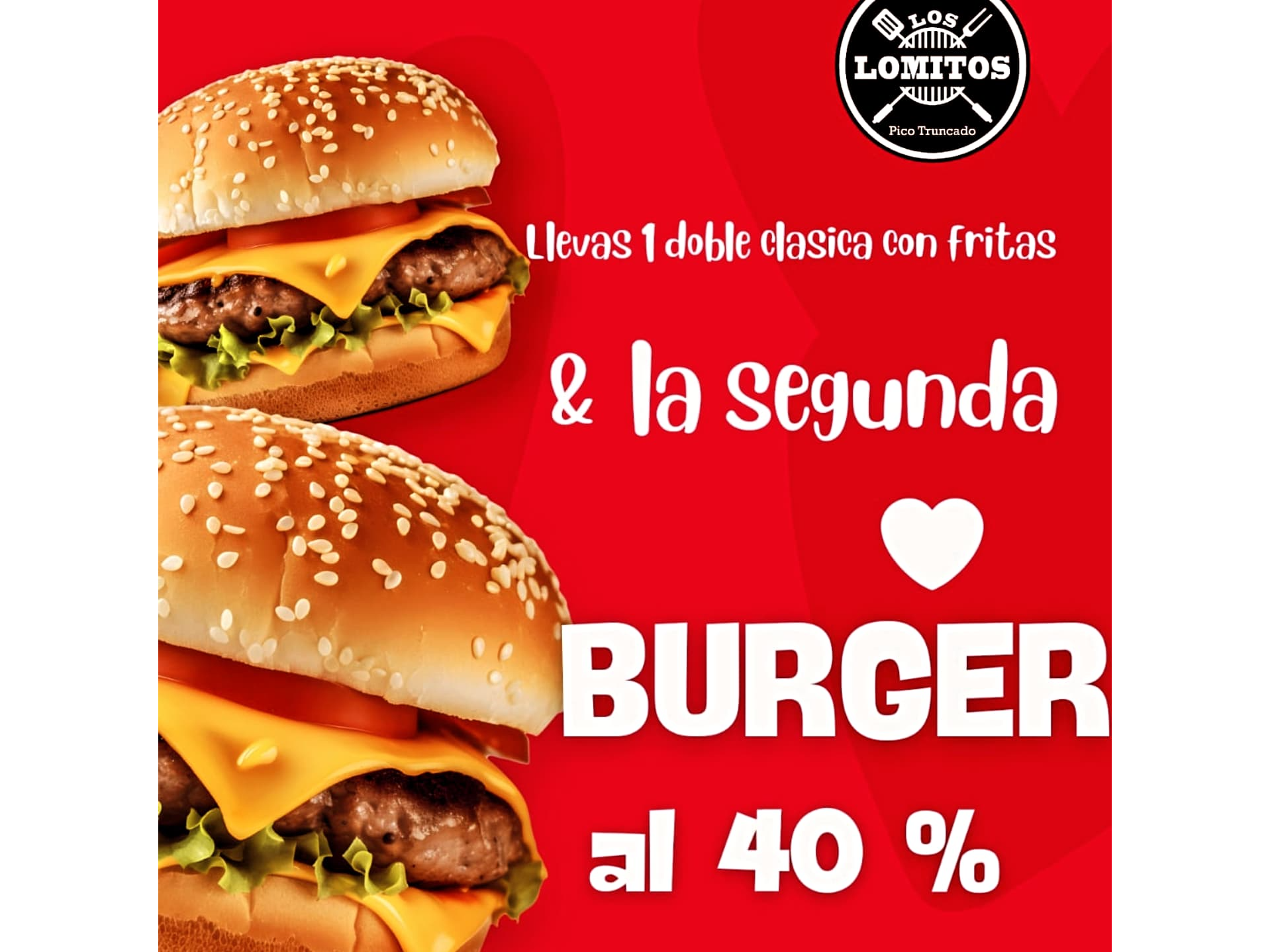 Combo Dobles clásicas con papas