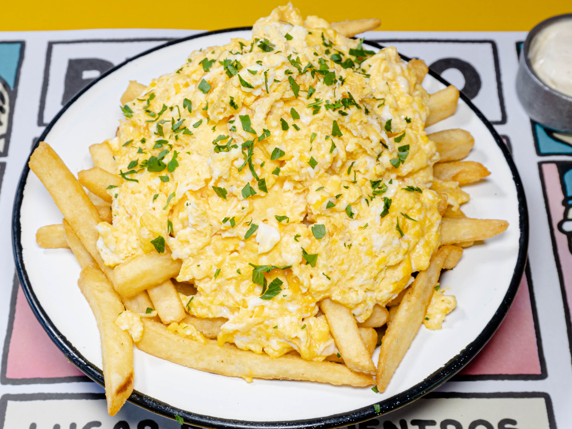 Papas con huevo