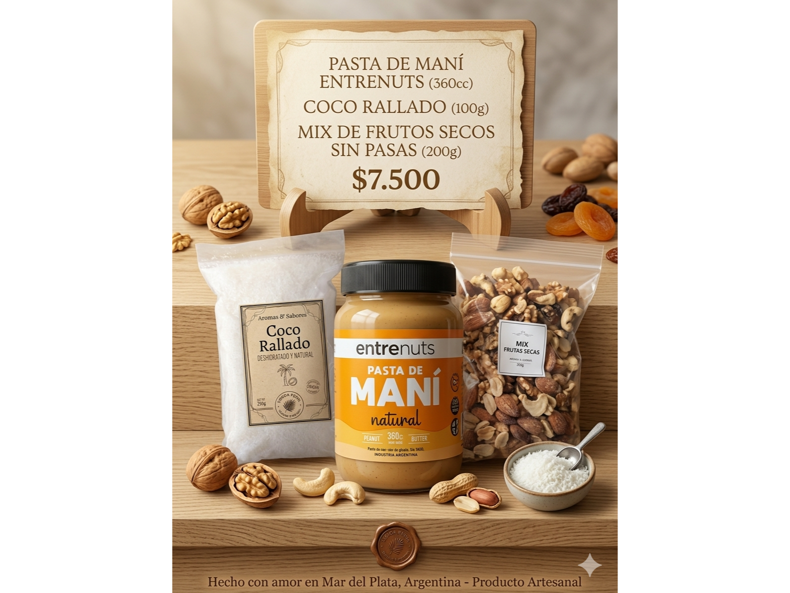 🥥 Promo “Coco & Maní” – Pack x 3