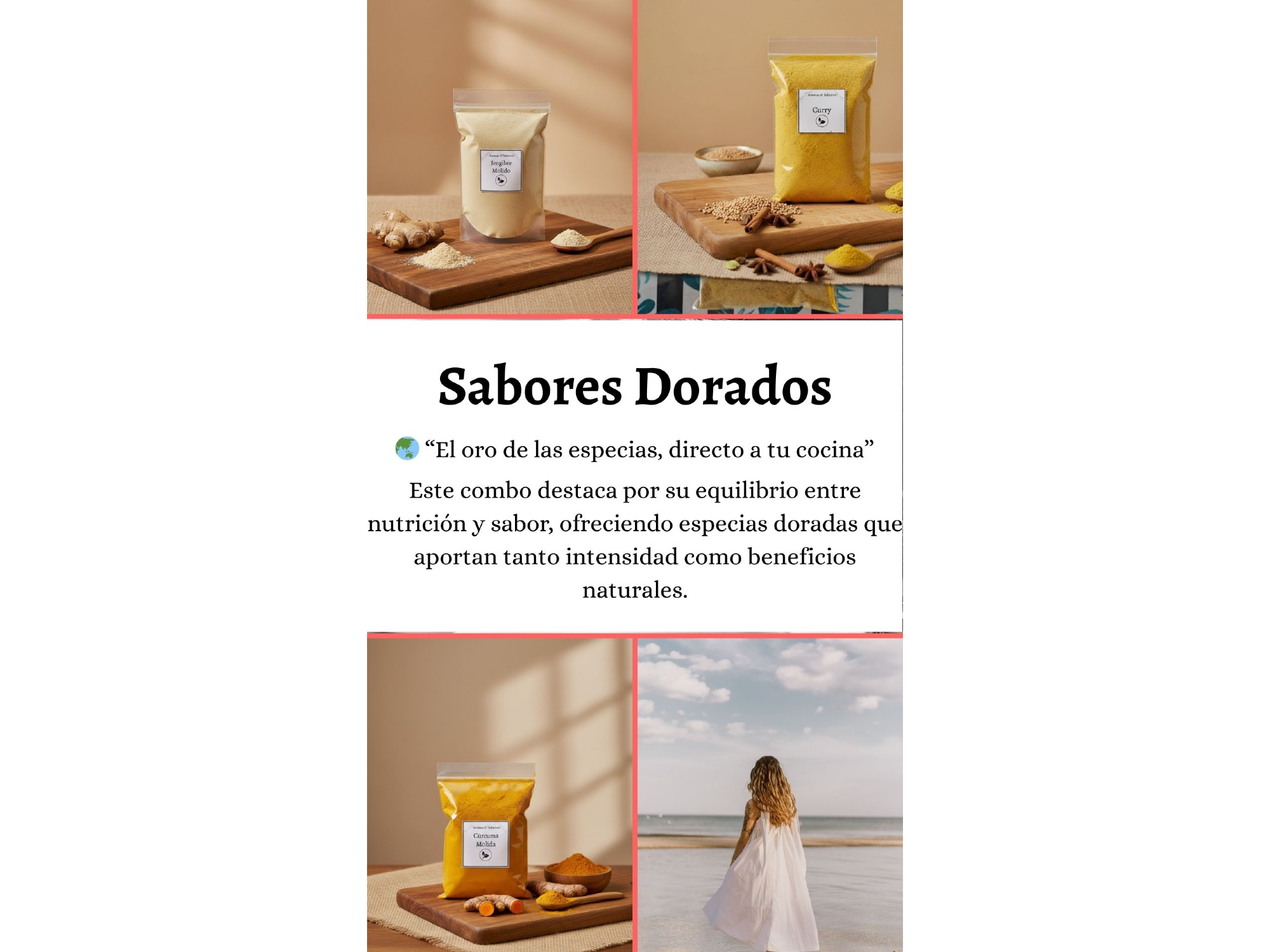 ✨ Combo 5 – Sabores Dorados
