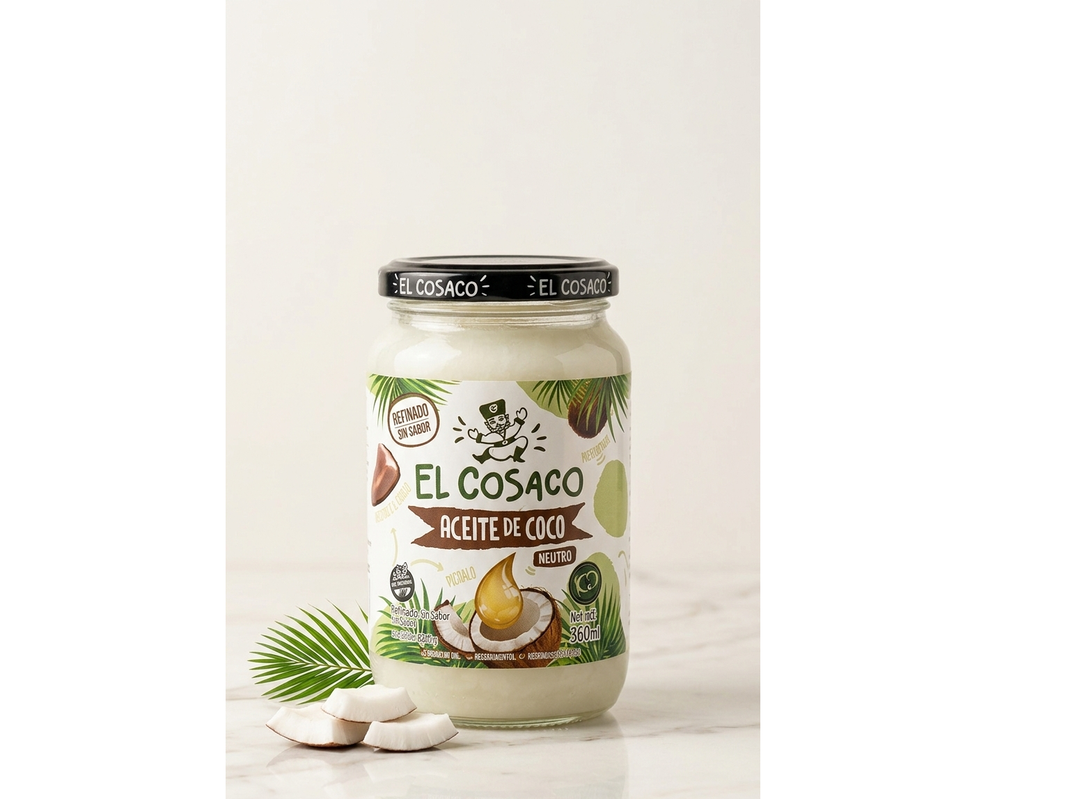 Aceite de coco 350 cc