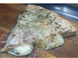 Porciones de fugazzeta