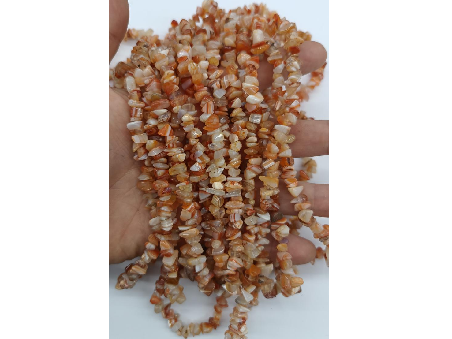 Ágata cornalina rayada