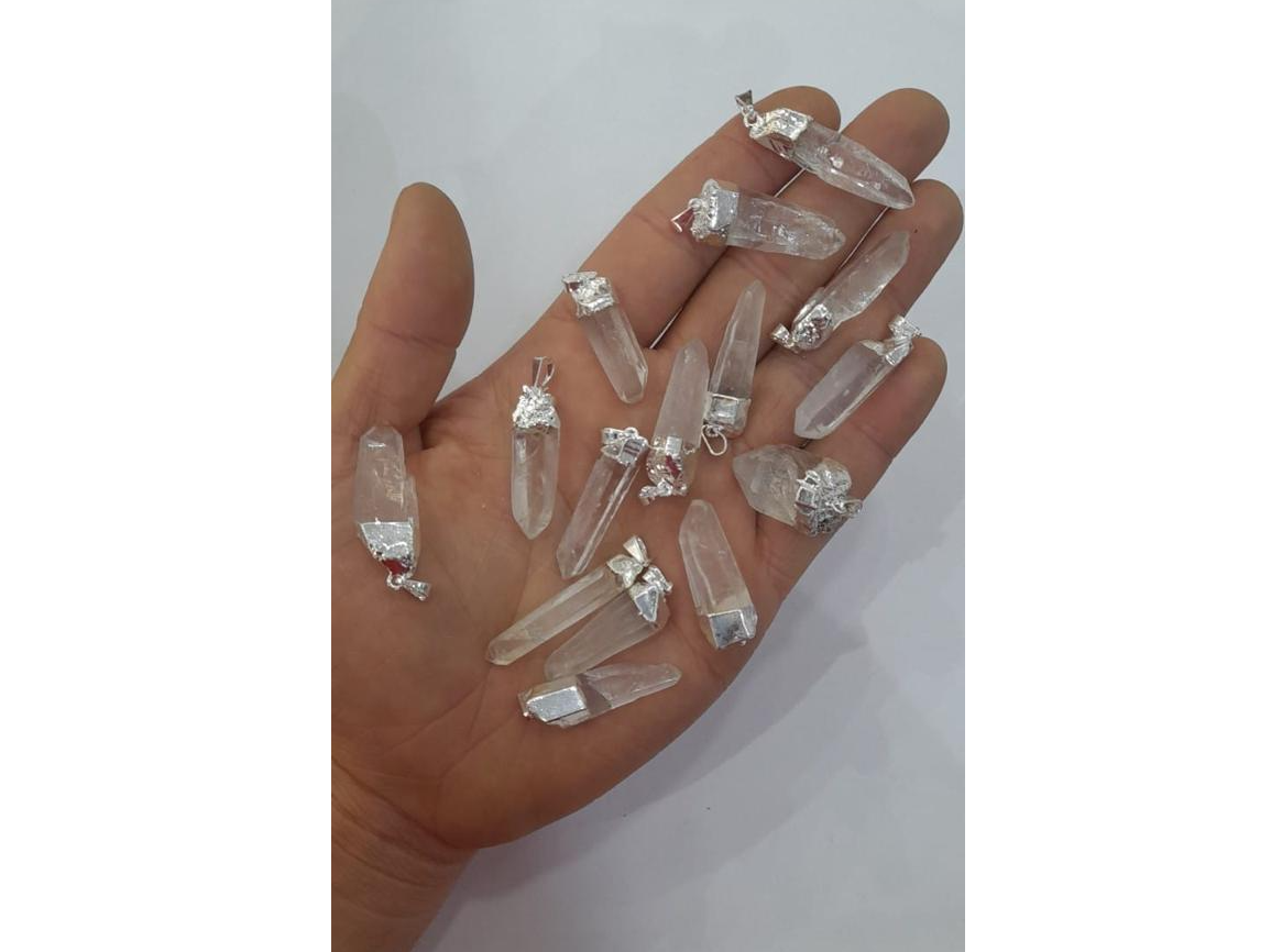 Cuarzo cristal plata