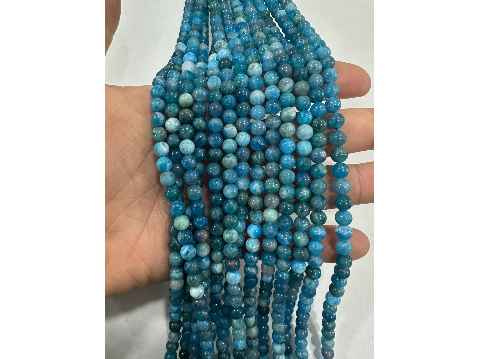 Apatita azul
