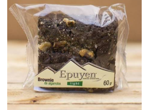 Brownie de Algarroba con maní