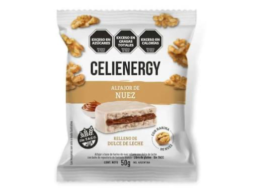 Alfajor de nuez celienergy