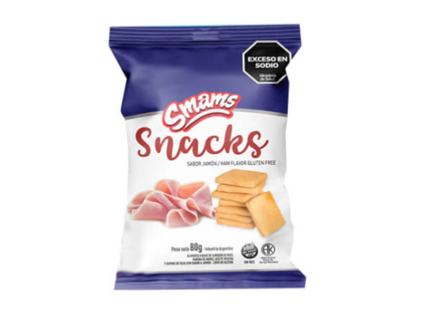 Smams snak saladas sabor jamon