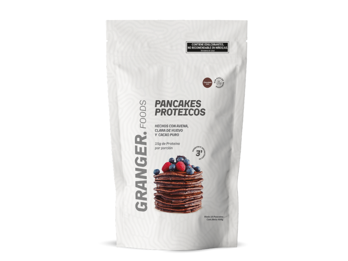 Pancakes proteicos chocolate