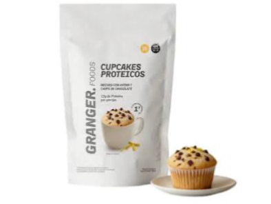 Cupcakes proteico vainilla granger