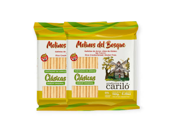 Carilo galletas de arroz