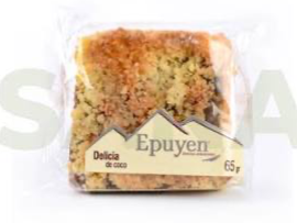 Tortita de dulce de leche y coco epuyen