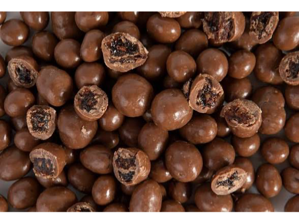 Pasas con chocolate