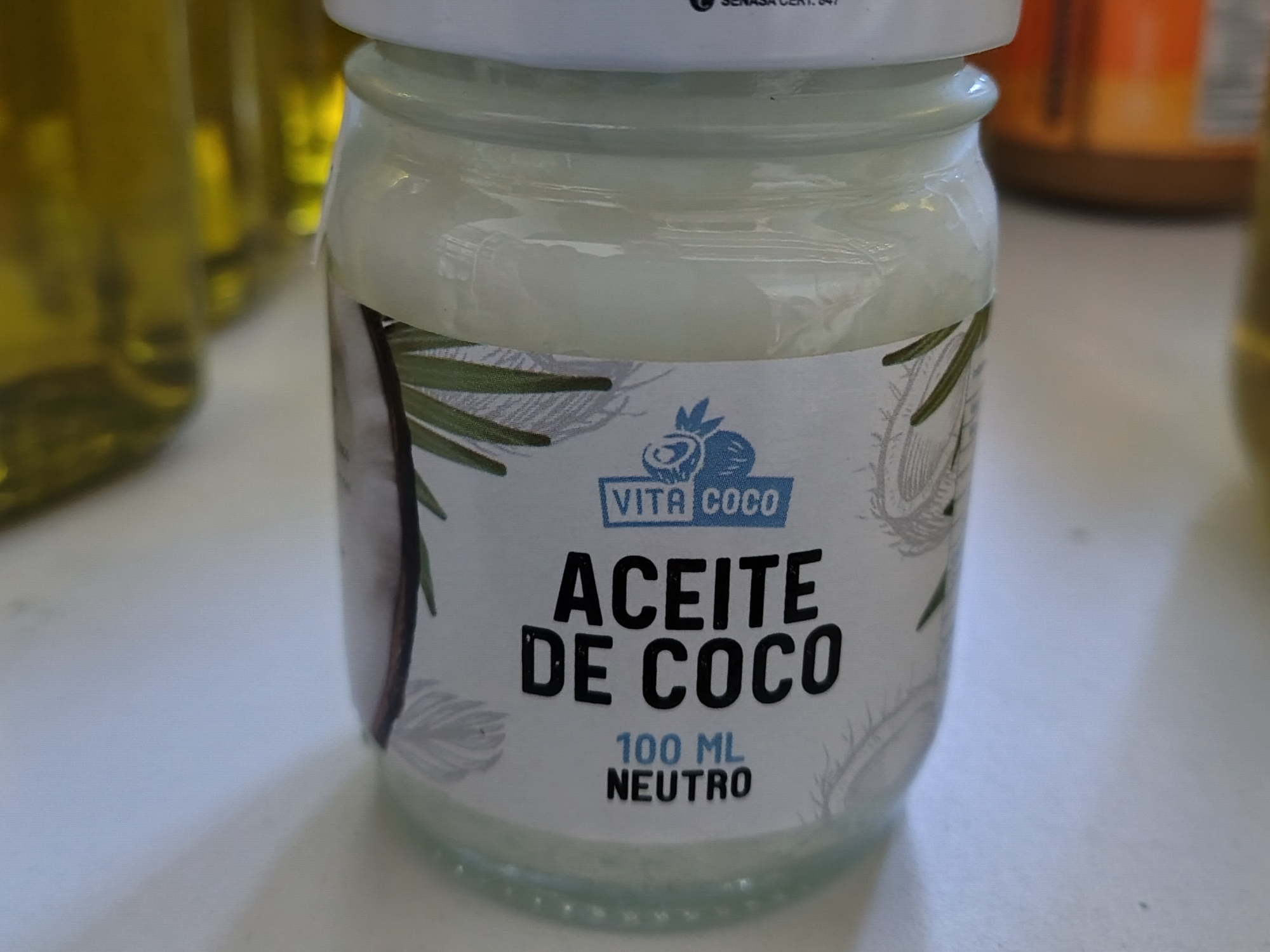 Aceite de coco  "Vita coco"