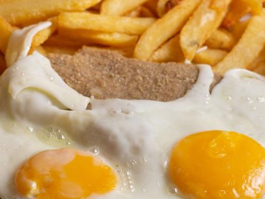 Milanesa a caballo al plato o para llevar