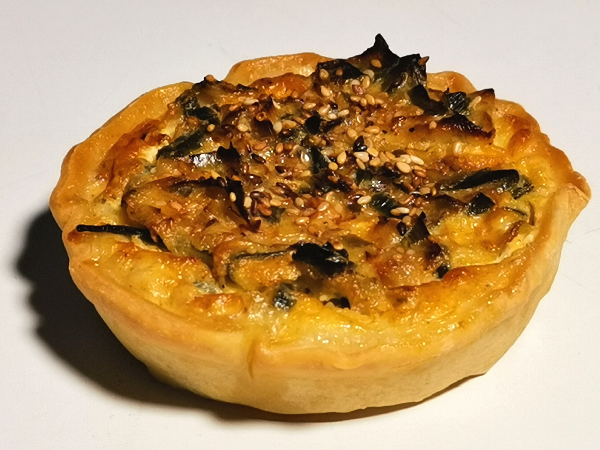 Quiche de Puerros y Cebollas