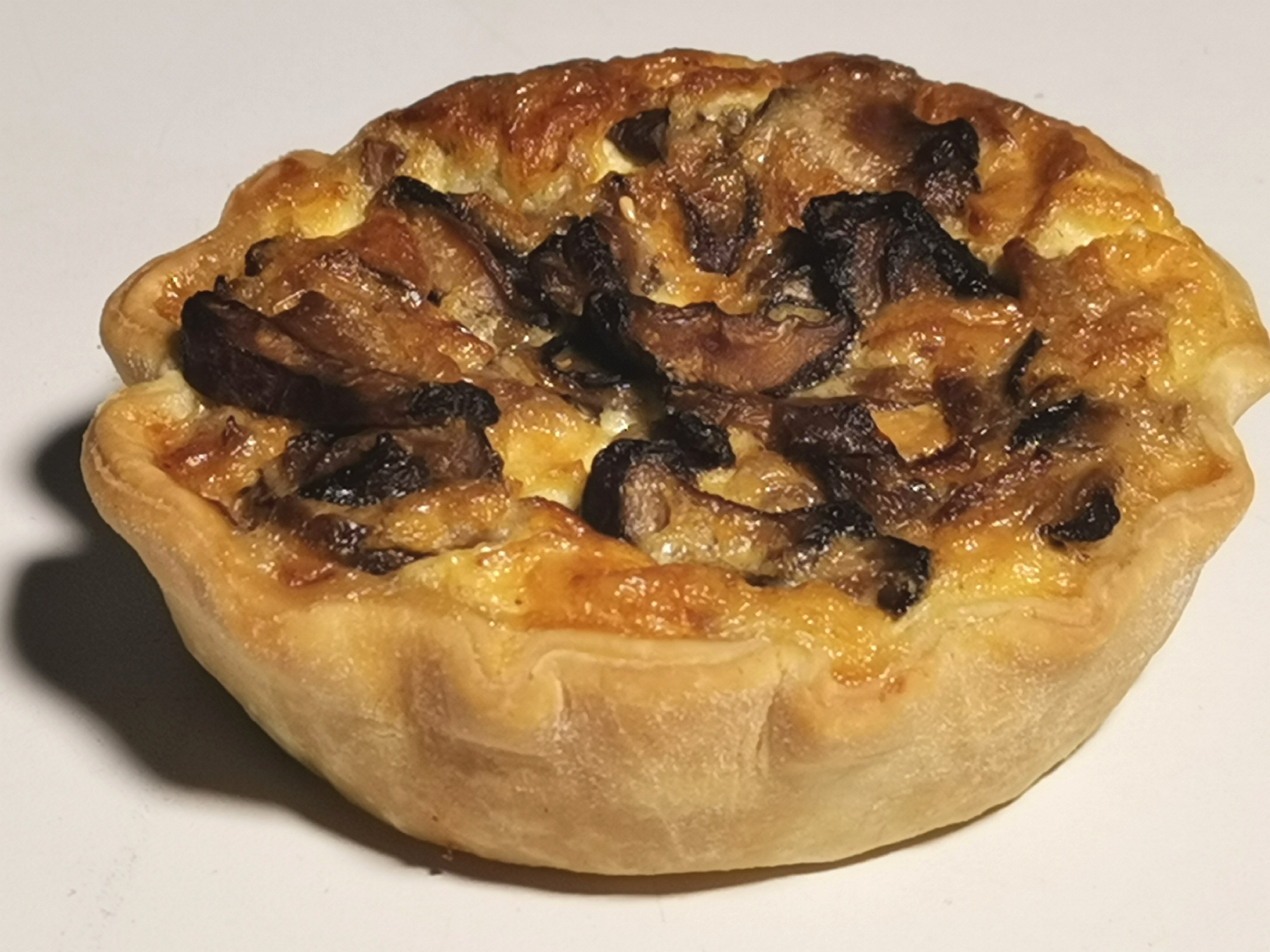 Quiche de Hongos y Queso