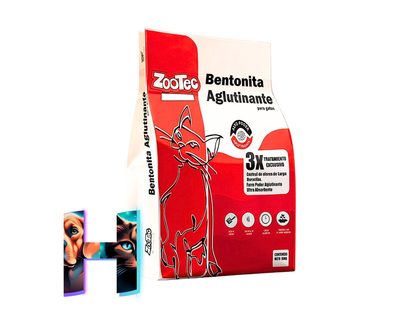 Piedras Zootec Aglutinante clásica 15kg
