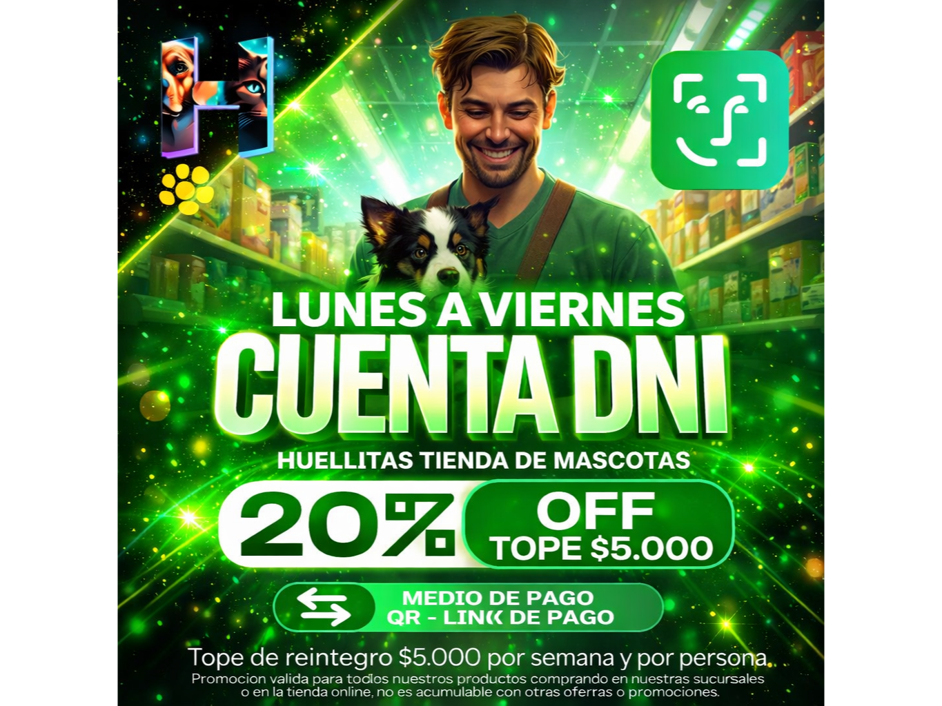 CUENTA DNI 20% DE REINTEGRO!
