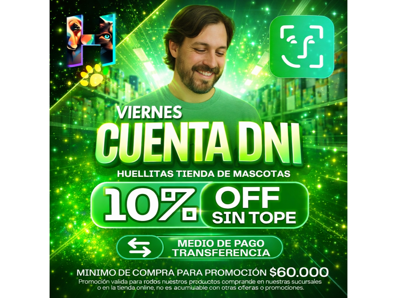 CUENTA DNI 10%OFF SIN TOPE