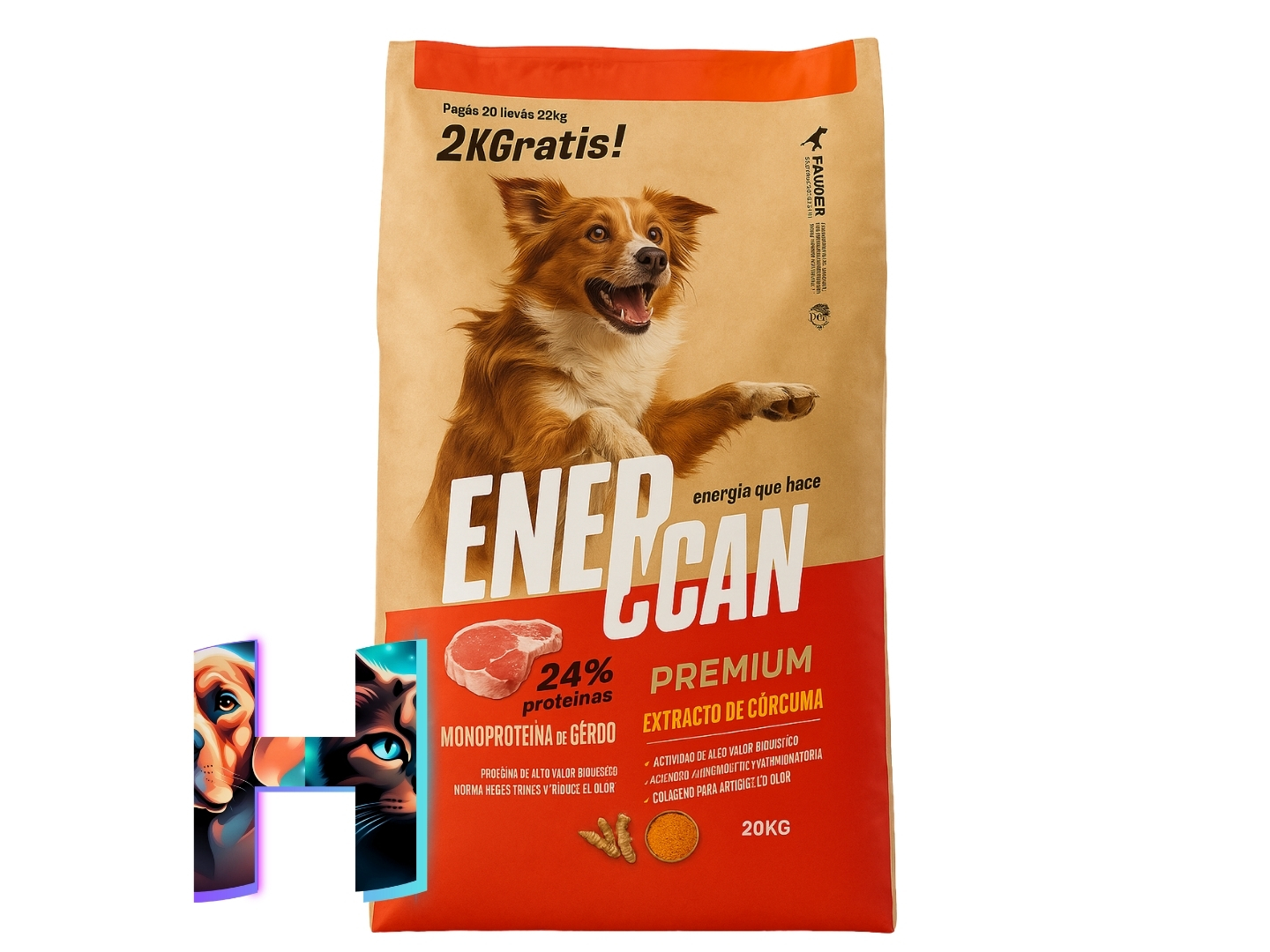 EnerCan Premium Adulto "Cerdo" 20kg