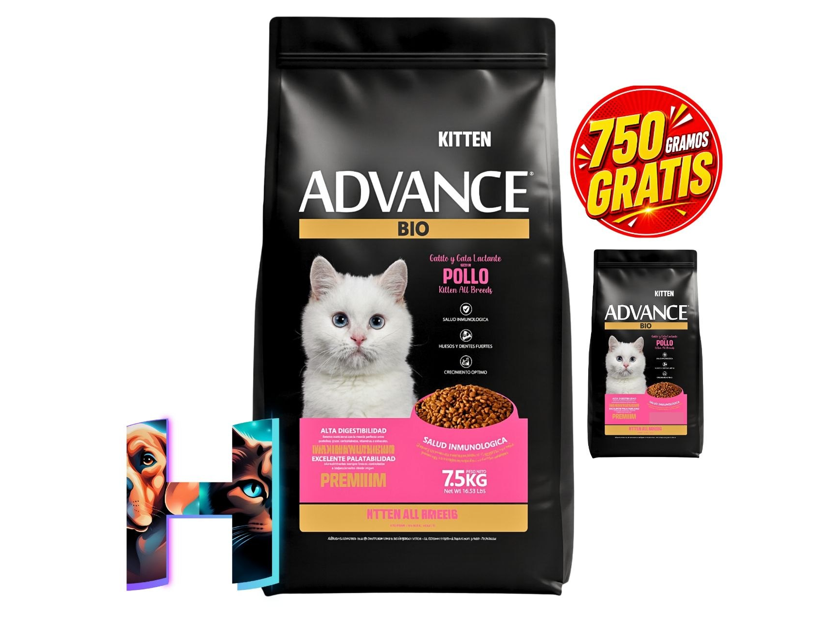 Advance Bio Gatitos y Madres Lactantes x 7,5Kg