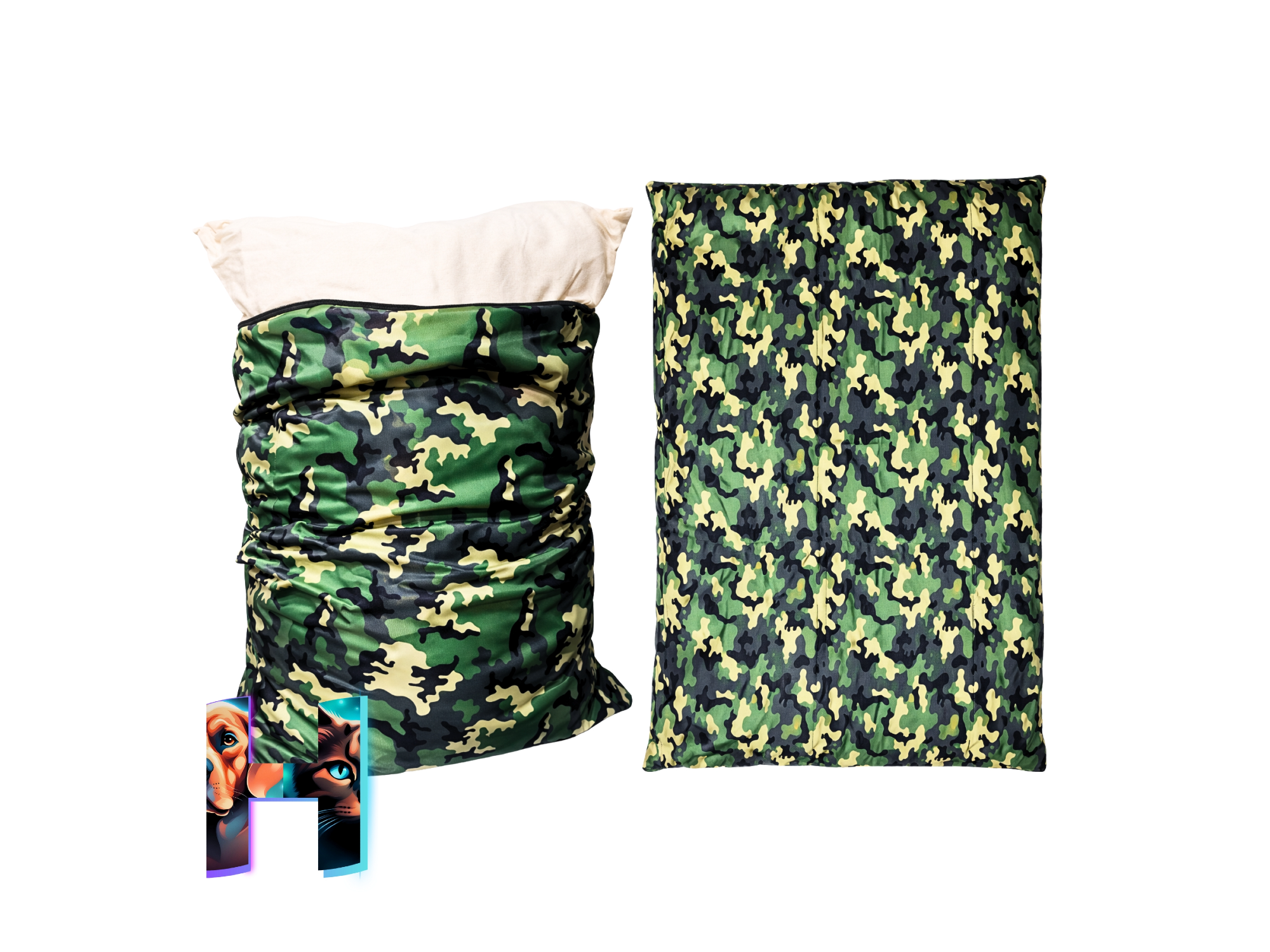 Colchones Anti-Desgarro Con Funda Desmontable