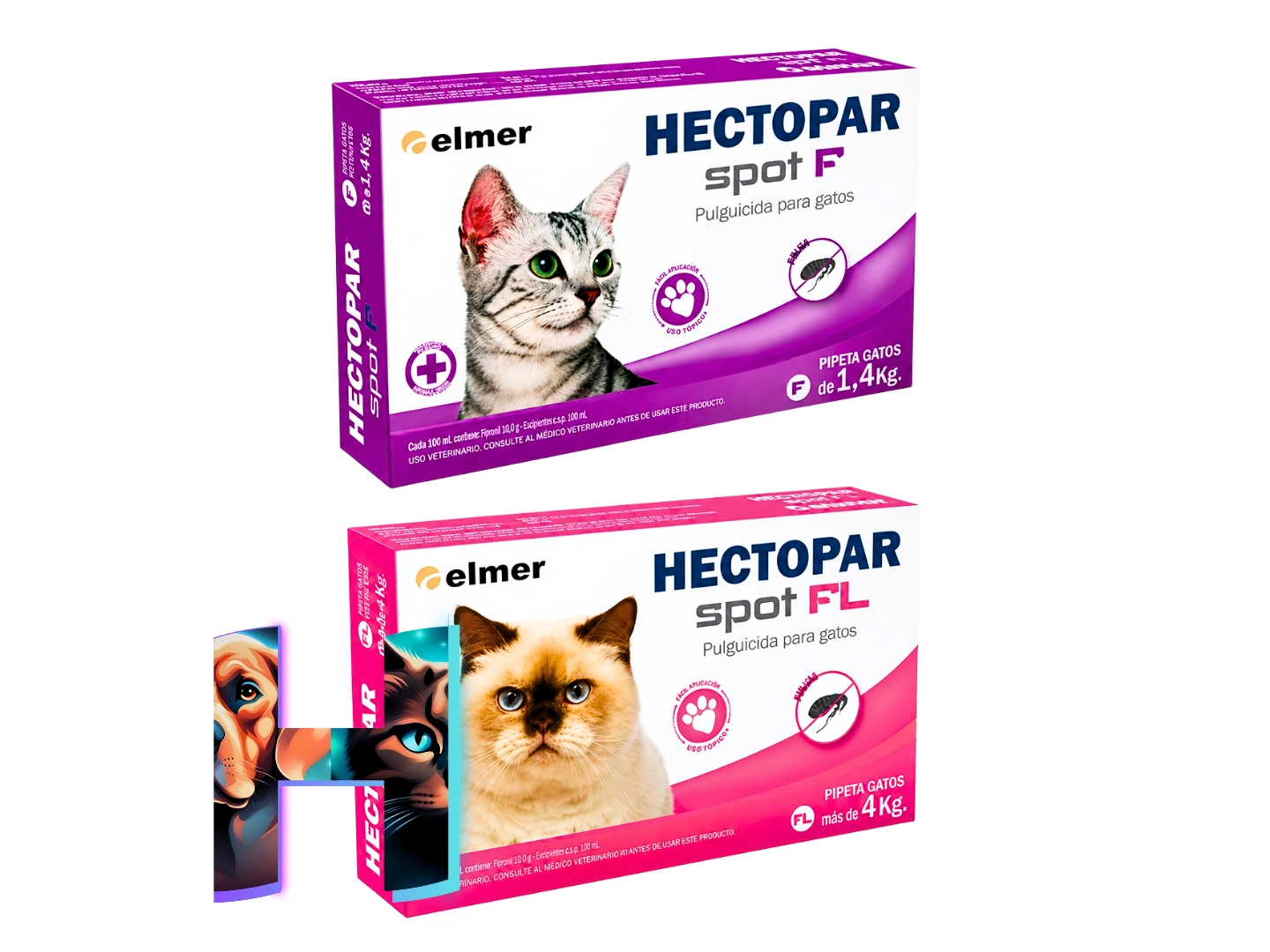 Pipetas Hectopar Spot Gatos
