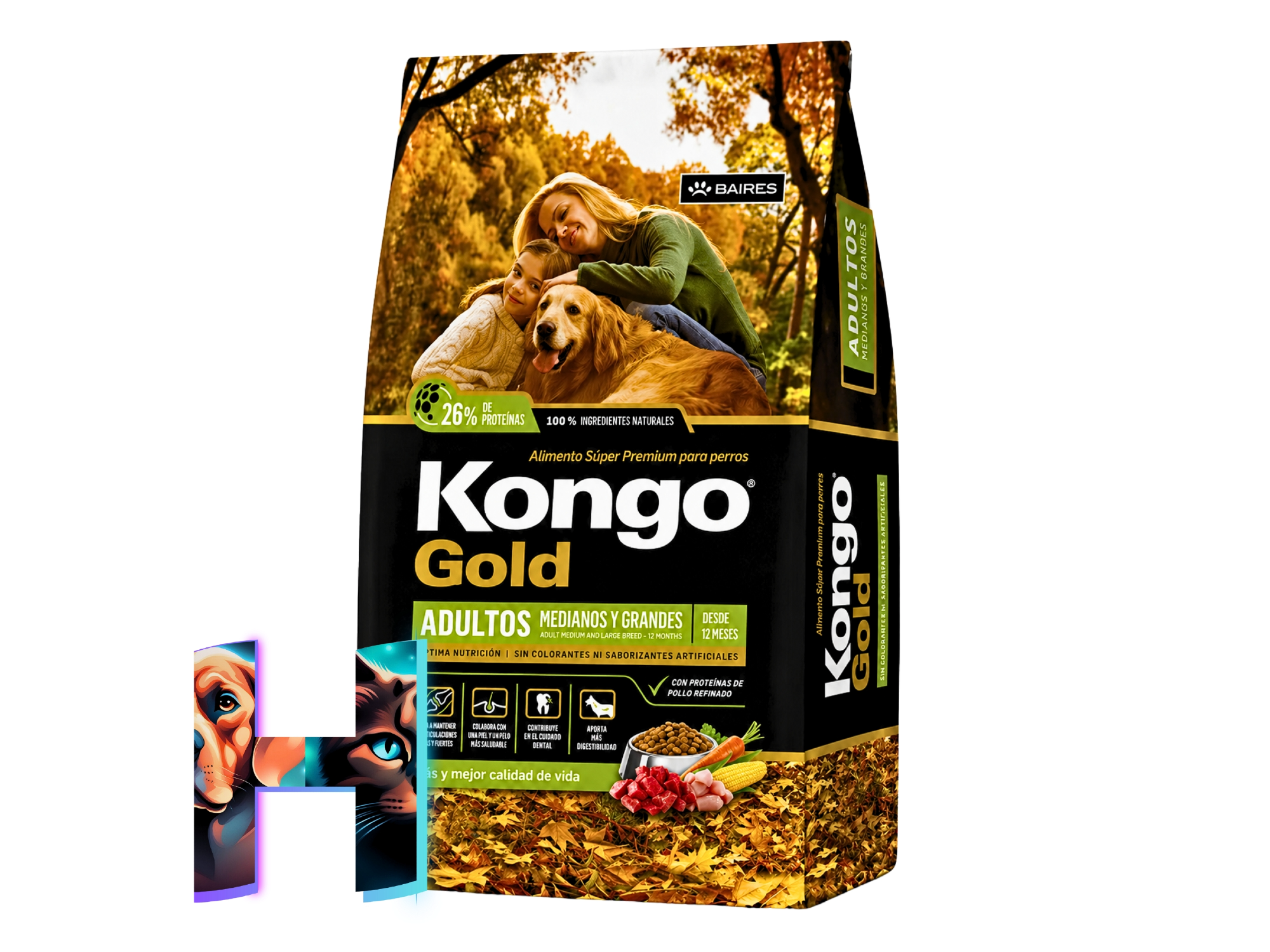 Kongo Adulto Gold x21kg