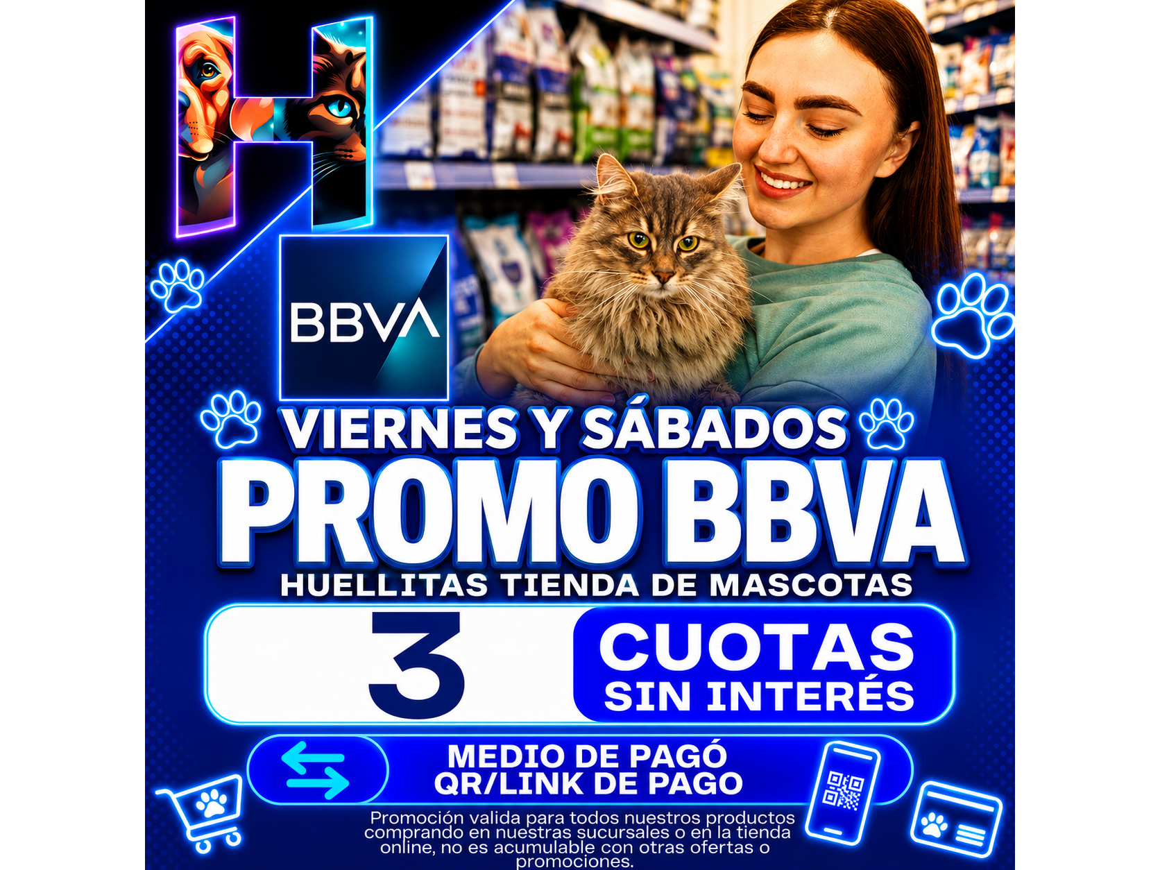 PROMO 3 CUOTAS SIN INTERÉS BBVA
