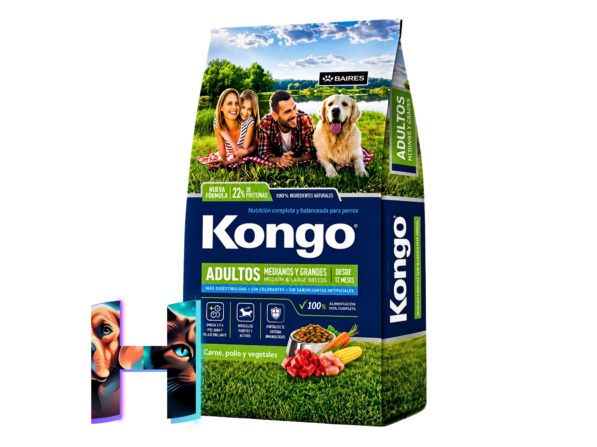 Kongo Adulto Tradicional x 21kg